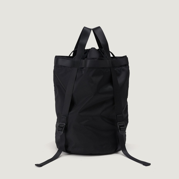 Bags in Progress Bucket Bag in Nylon - Black Bags in Progress Bucket Bag in Nylon - Black