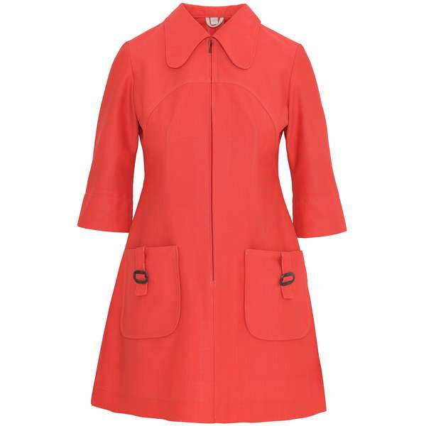 Toni Lee (USA) 60s, Repp Weave, Architectural Seaming, Mod-era Socialite Toni Lee (USA) 60s, Repp Weave, Architectural Seaming, Mod-era Socialite