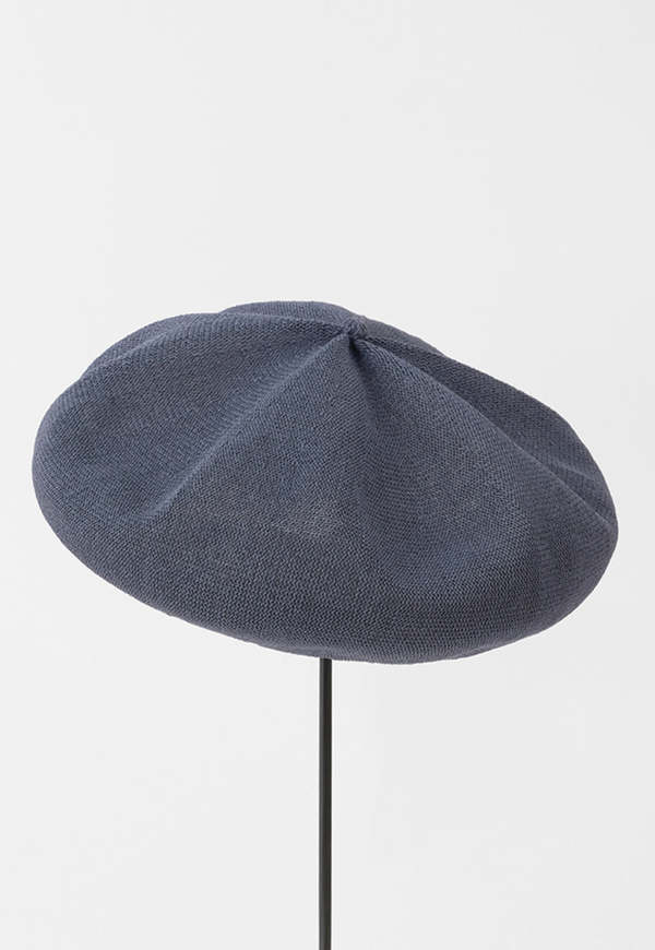 帽子 mature ha. beret top gather big MATURE-HA---Beret-Top-Gather-