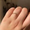 Jennie Kwon Designs Diamond Staccato Wave Band - Thumbnail 2