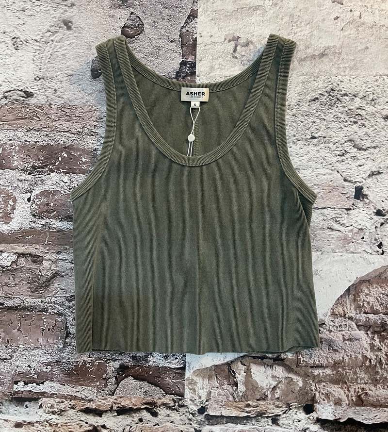 Asher Becca Crop Tank Asher Becca Crop Tank