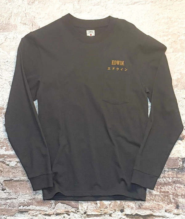 Edwin Organic Cotton L/S Pocket Tee