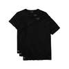 Lacoste Essentials 3 Pack V-Neck T-Shirts - Black - Thumbnail 1