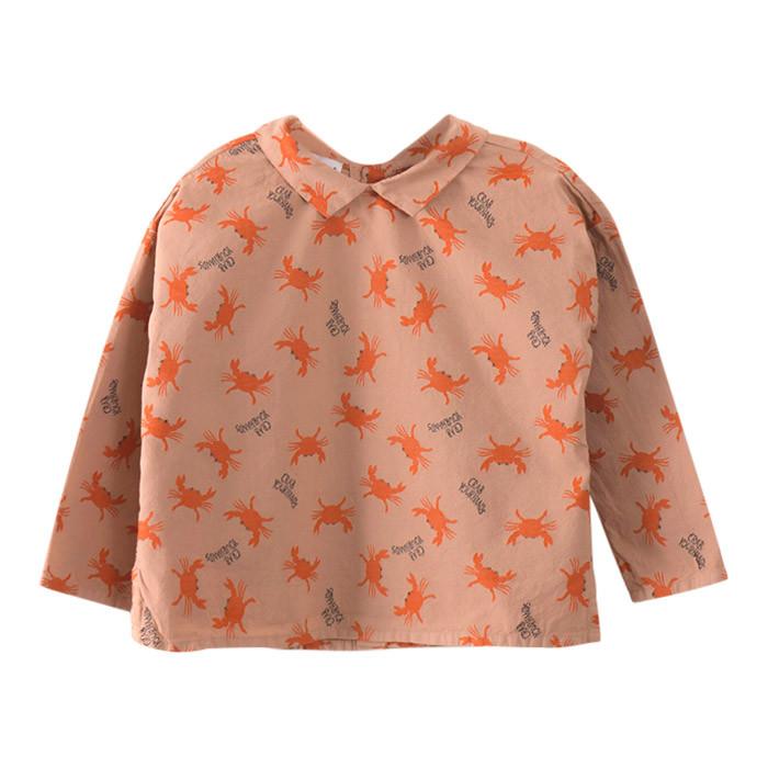 Kids Bobo Choses Buttons Blouse Crab Your Hands Garmentory