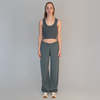 Alysi Cotton Knit Tank - Smoke - Thumbnail 3