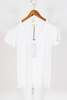 Nili Lotan Carol V-Neck Tee Shirt - White - Thumbnail 1
