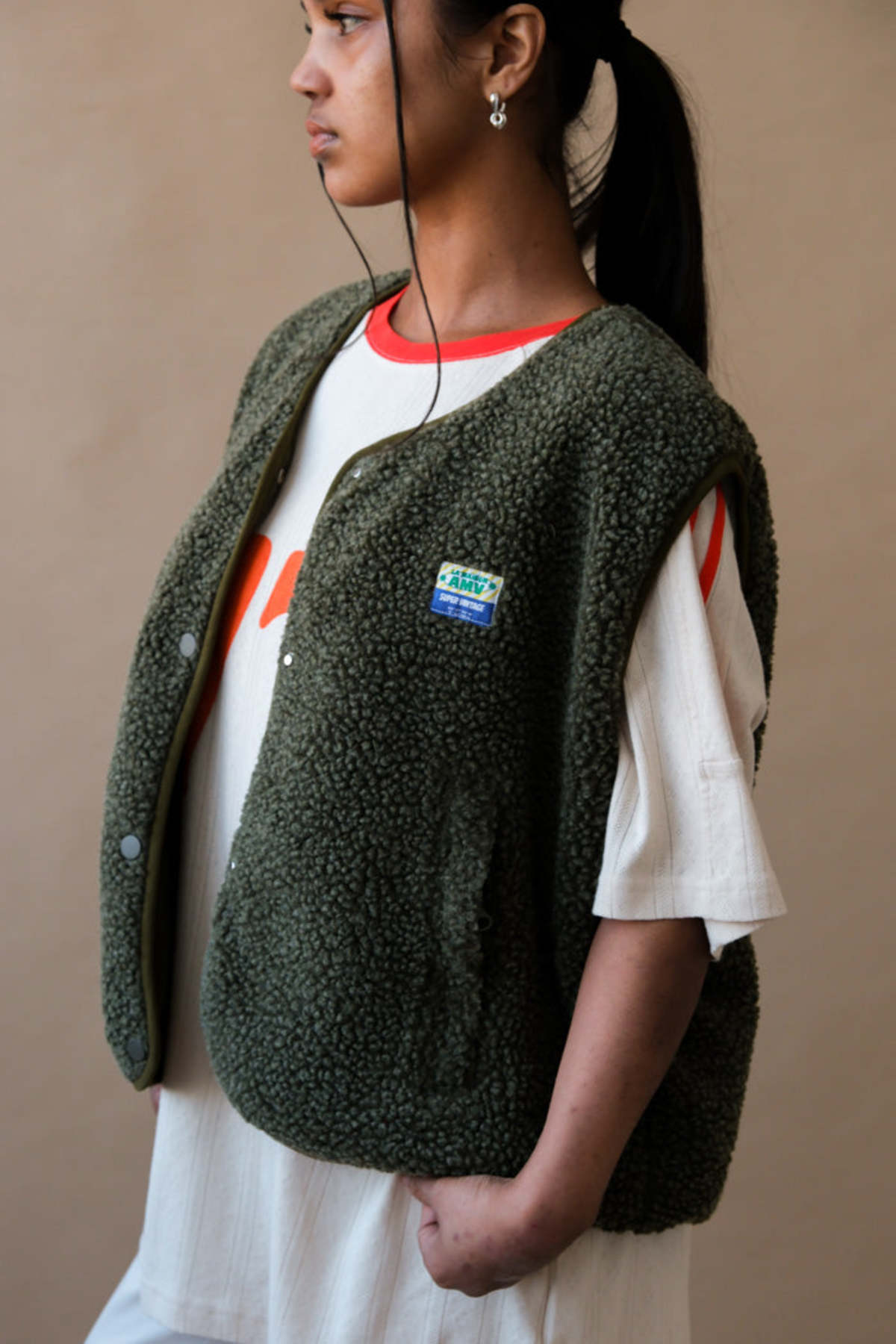 American Vintage Hok Vest - Varan - Image 1 of 14