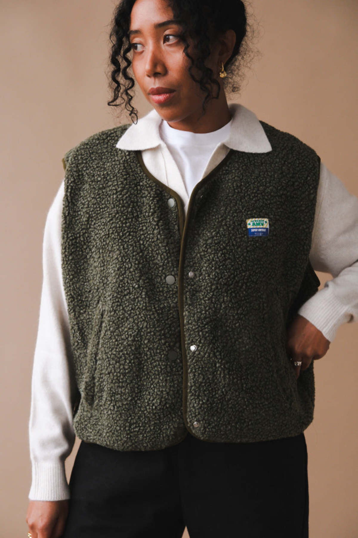 American Vintage Hok Vest - Varan - Image 8 of 14