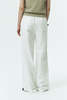 Dunst Linen Cotton Banded Pants - White - Thumbnail 4
