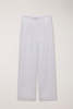 Dunst Linen Cotton Banded Pants - White - Thumbnail 5