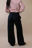 Richer Poorer Recycled Fleece Wide Leg Pant - Black - Thumbnail 2