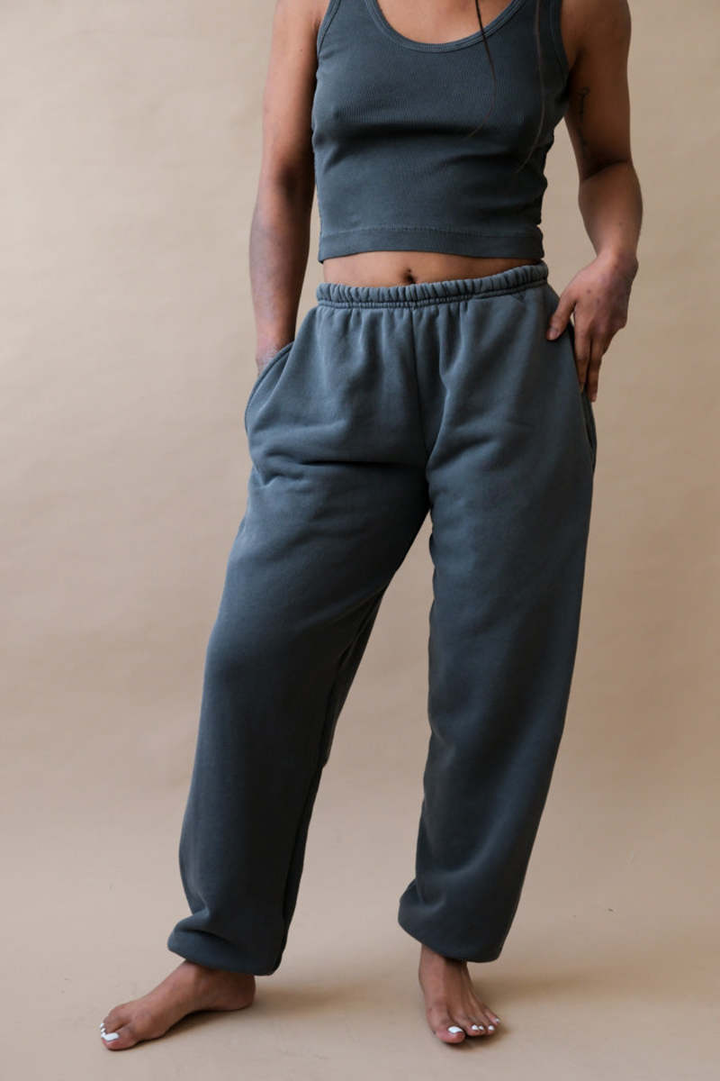 Asher Sebi Sweatpant - Vintage Black