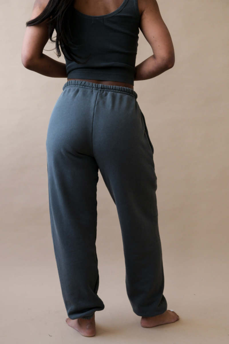 Asher Sebi Sweatpant - Vintage Black