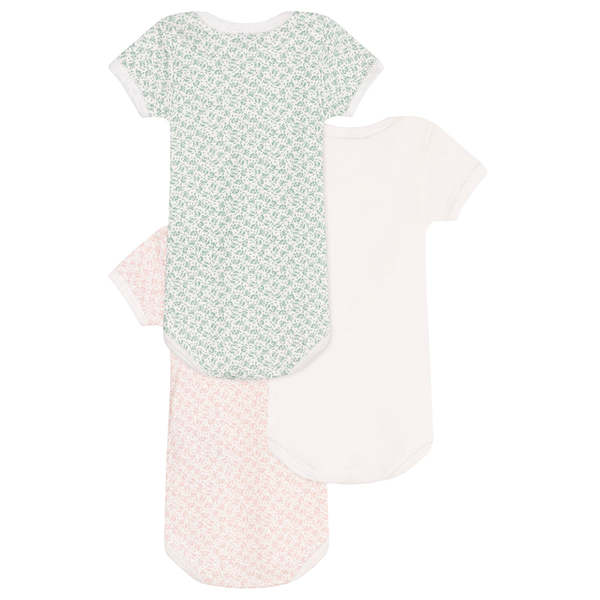 Petit Bateau Baby Set Of Three Bodysuits Petit Bateau Baby Set Of Three Bodysuits