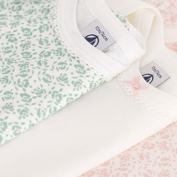 Petit Bateau Baby Set Of Three Bodysuits Petit Bateau Baby Set Of Three Bodysuits