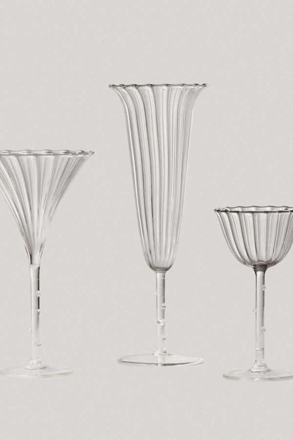 Sophie Lou Jacobsen Angel Flute Set of Four Champagne Flute