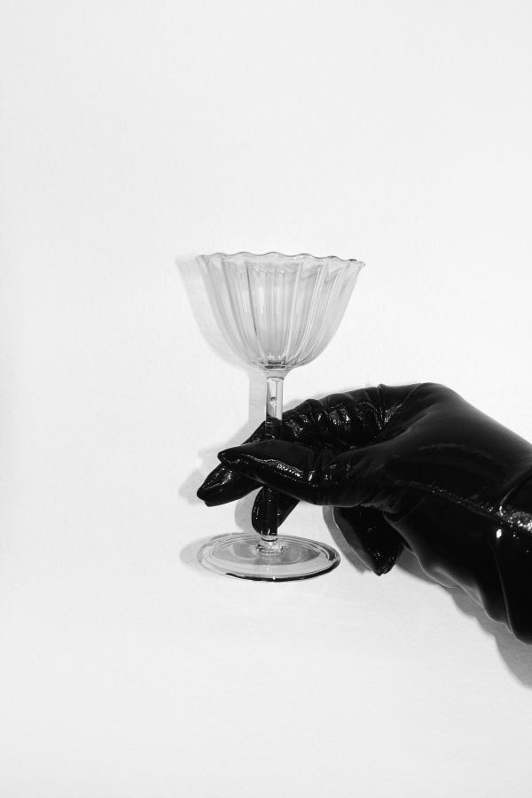 Sophie Lou Jacobsen Cosmo Cordial Coupe Glassware - Clear