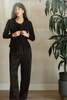 Whimsy + Row Raffa Pants - Black Silky - Thumbnail 5
