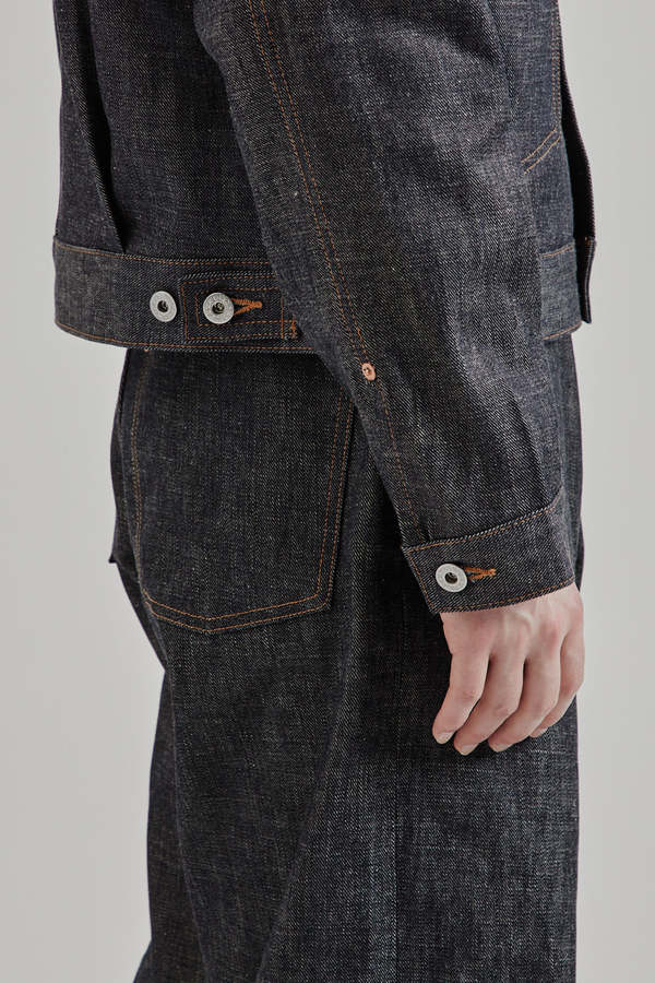 Sugarhill Modern Denim Jacket - Rigid Indigo | Garmentory