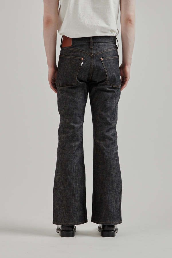 Sugarhill Modern Denim Pants Flared Cut | Garmentory