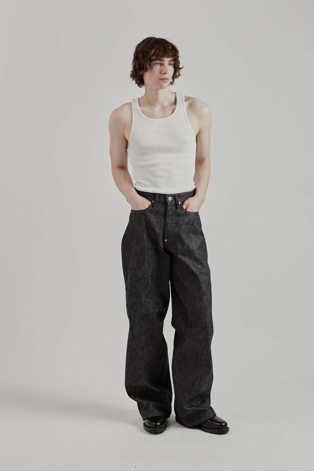 Sugarhill Modern Denim Pants Wide Cut | Garmentory