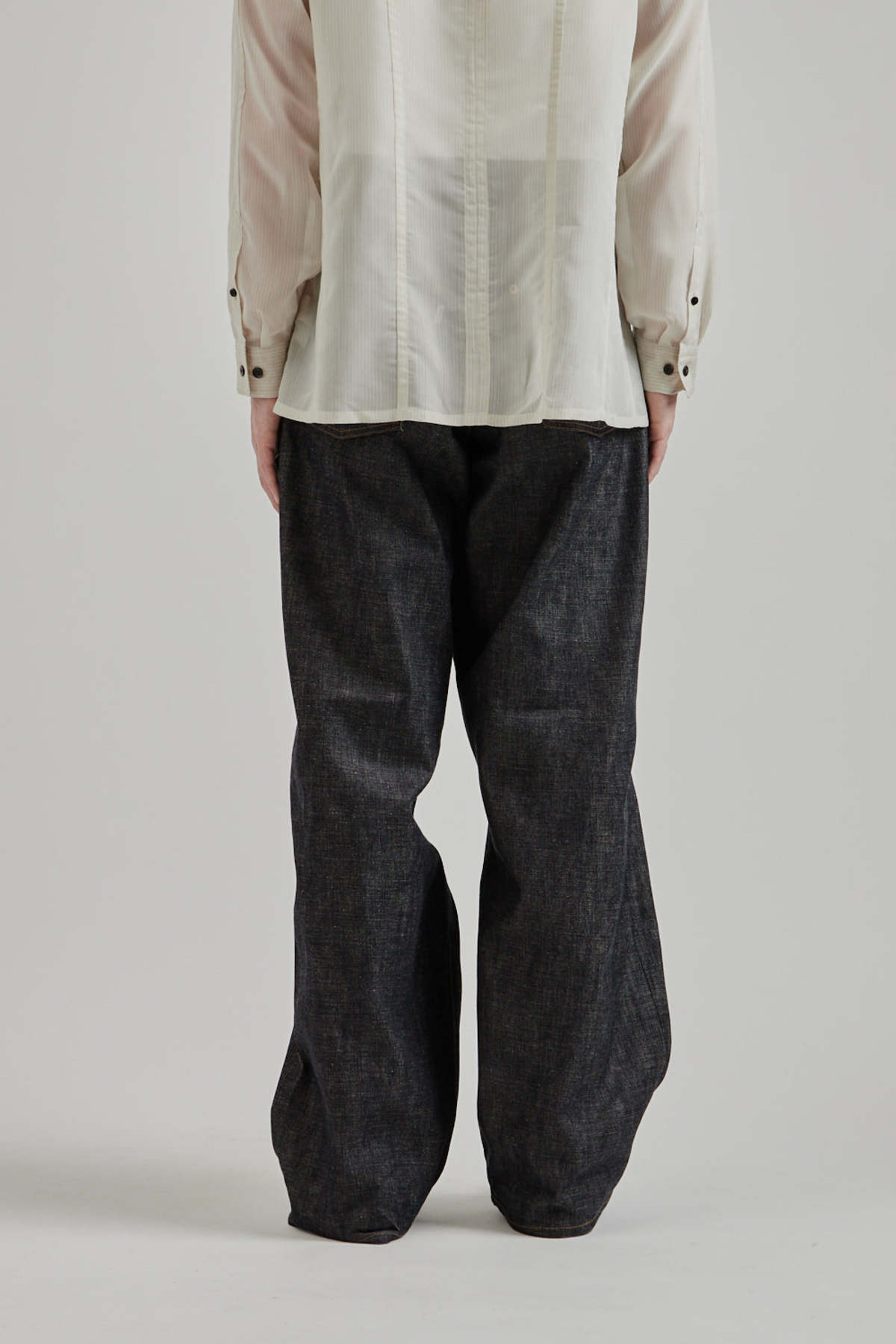 パンツ sugarhill Modern Denim Trousers Wide Cut CRASHED BLACK MODERN DENIM REGULAR TROUSERS – SUGARHILL TOKYO