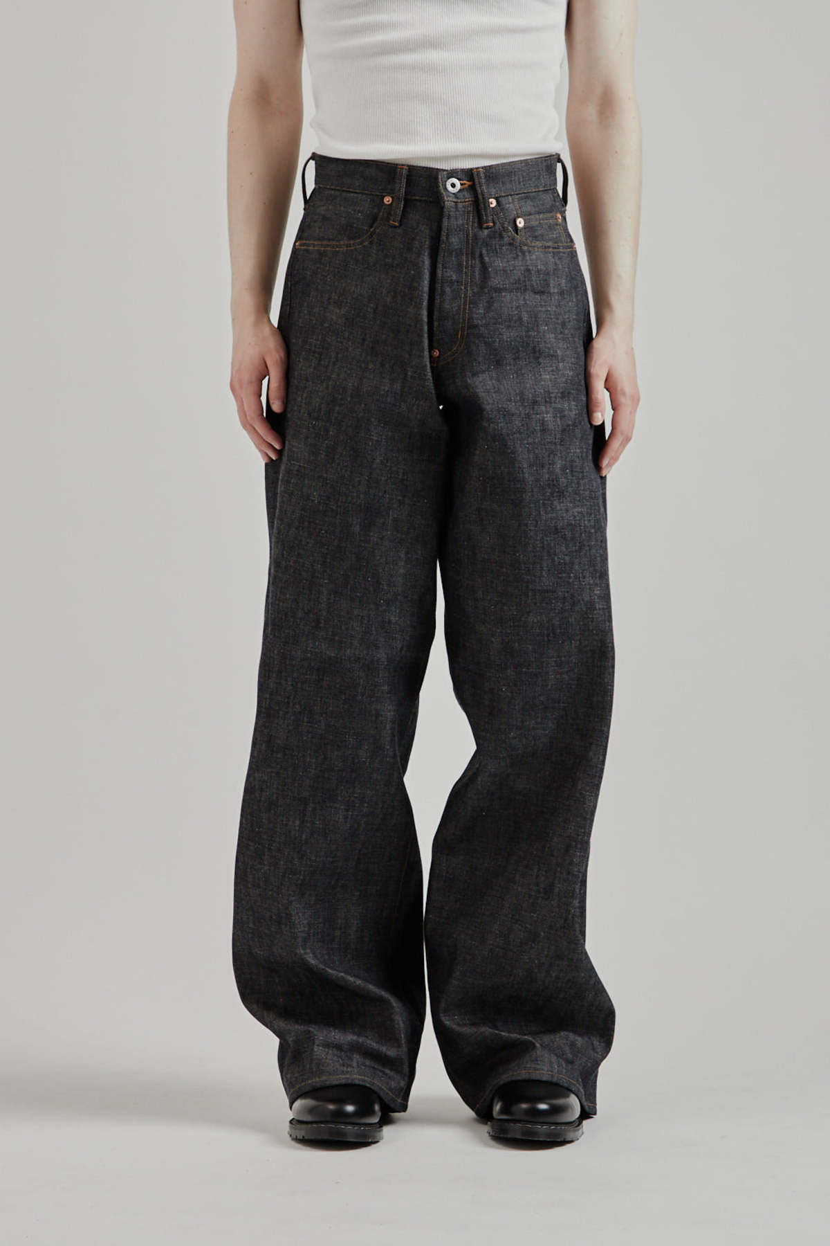 Sugarhill Modern Denim Pants Wide Cut | Garmentory