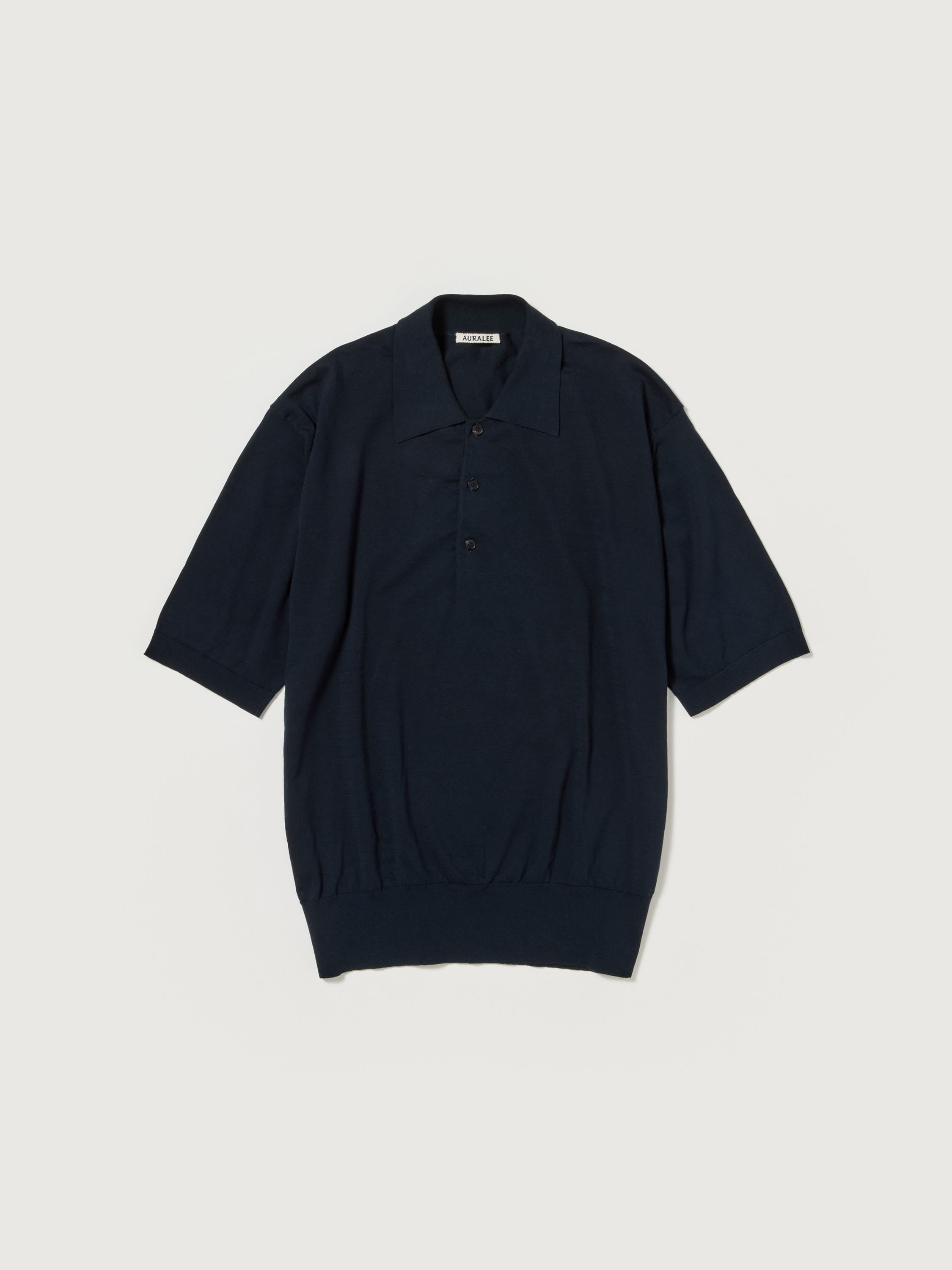 トップス 24ss AURALEE SUPER HIGHGAUGE COTTON KNIT AURALEE SUPER HIGH GAUGE COTTON KNIT P/O BROWN | TODAY CLOTHING