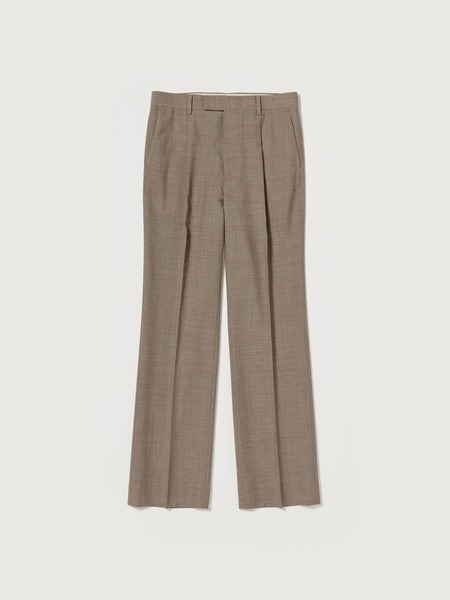 パンツ Super160's WOOL/KID MOHAIR WIDE PANTS Super160's WOOL/KID MOHAIR WIDE PANTS｜DARK NAVY – Cornier