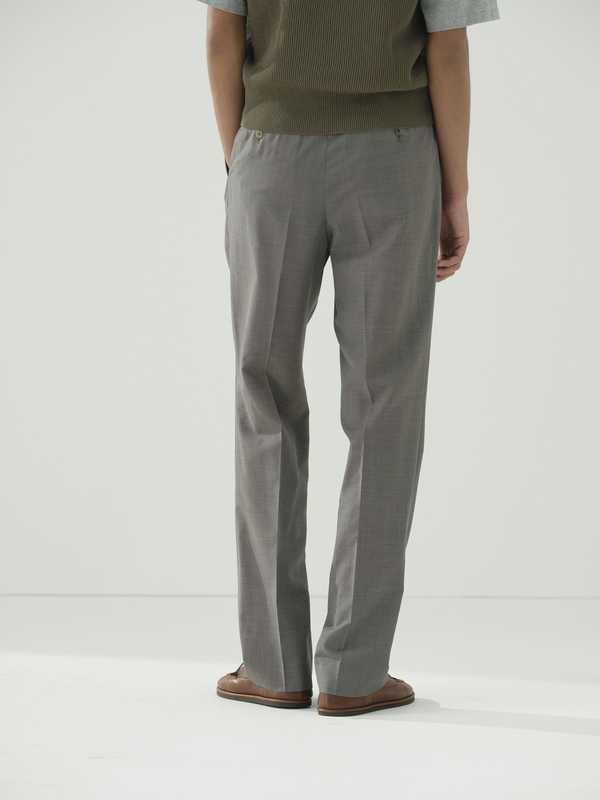 パンツ AURALEE MOHAIR ONE-TUCK SLACKS SIZE4 パンツ AURALEE MOHAIR ONE-TUCK SLACKS SIZE4 AURALEE Tropical