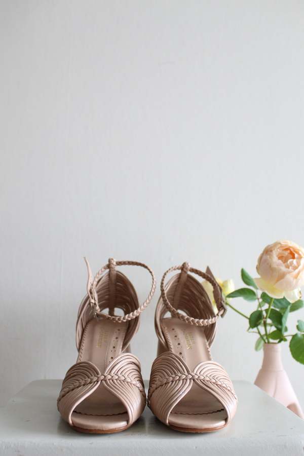 Sarah Chofakian Twiggy Sandal - Metallic | Garmentory