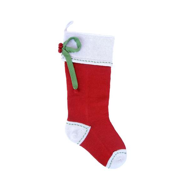 Melange Collection Bow Stocking