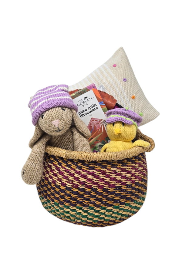 Melange Collection Fair Trade Easter Basket Gift Set
