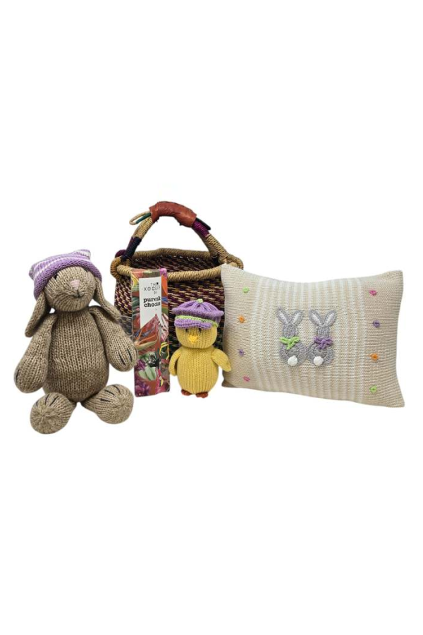 Melange Collection Fair Trade Easter Basket Gift Set