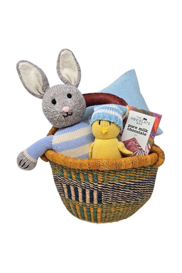 Melange Collection Fair Trade Easter Basket Gift Set