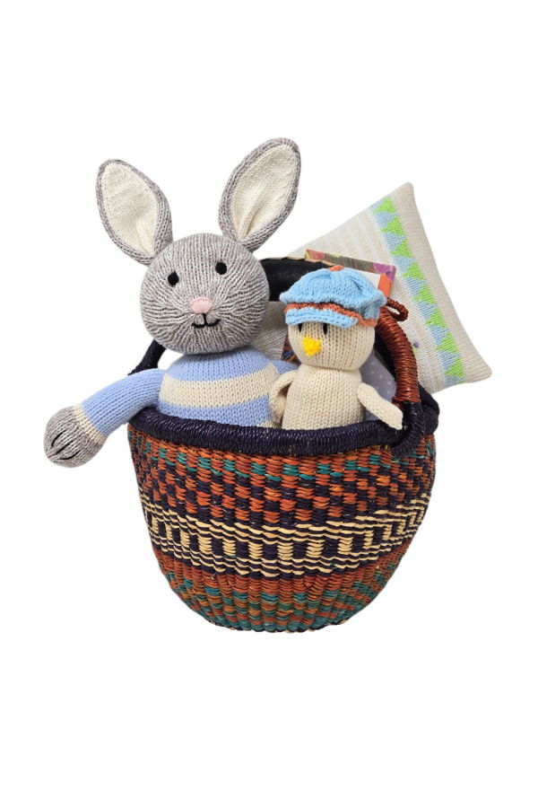 Melange Collection Fair Trade Easter Basket Gift Set