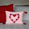 Melange Collection Flower Heart Pillow - Thumbnail 3