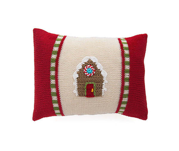 Melange Collection Gingerbread House Mini Pillow Melange Collection Gingerbread House Mini Pillow