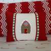 Melange Collection Gingerbread House Mini Pillow - Thumbnail 2