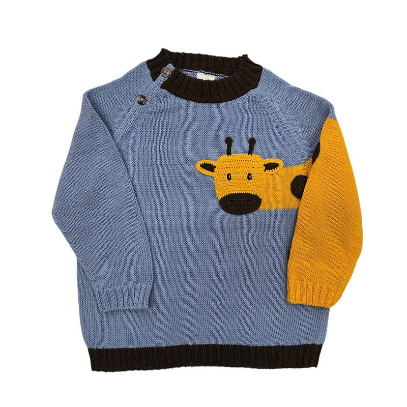 KIDS Melange Retail Giraffe Sweater KIDS Melange Retail Giraffe Sweater