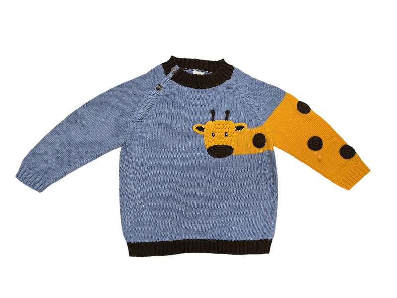 KIDS Melange Retail Giraffe Sweater KIDS Melange Retail Giraffe Sweater