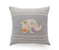 Melange Collection Polka Dot Elephant Pillow - Thumbnail 1