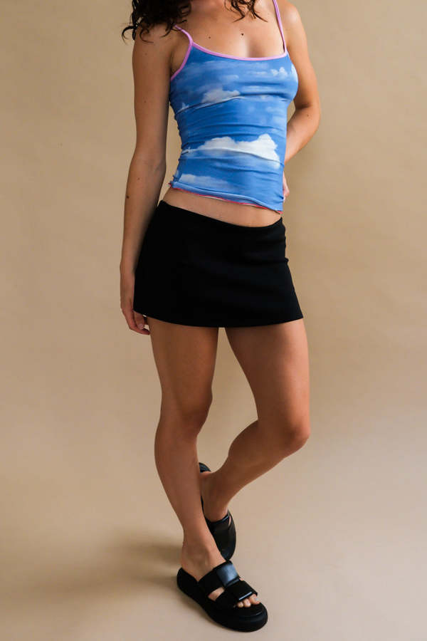 Geel Aria Mini Skort - Onyx