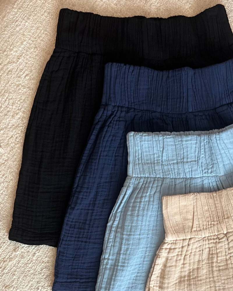 Honest Cotton Crinkle Cotton Short