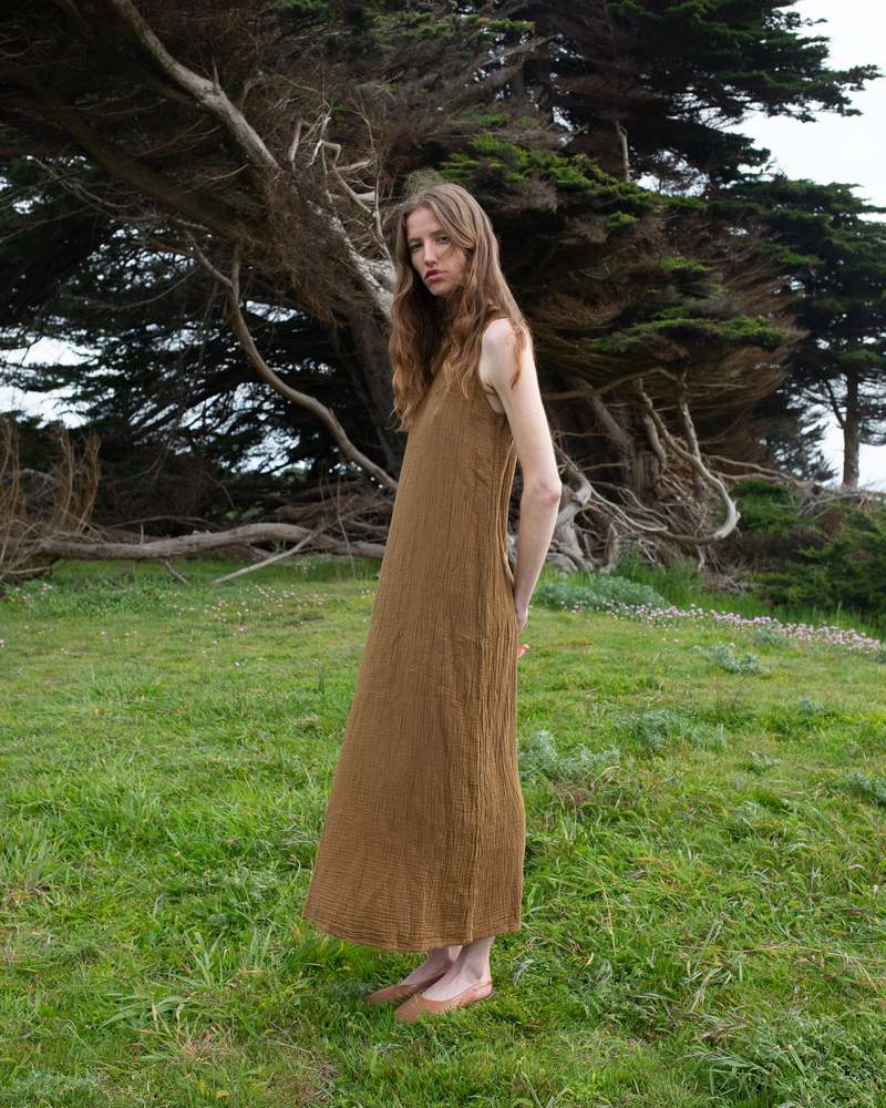 Honest Cotton Long Bell Dress
