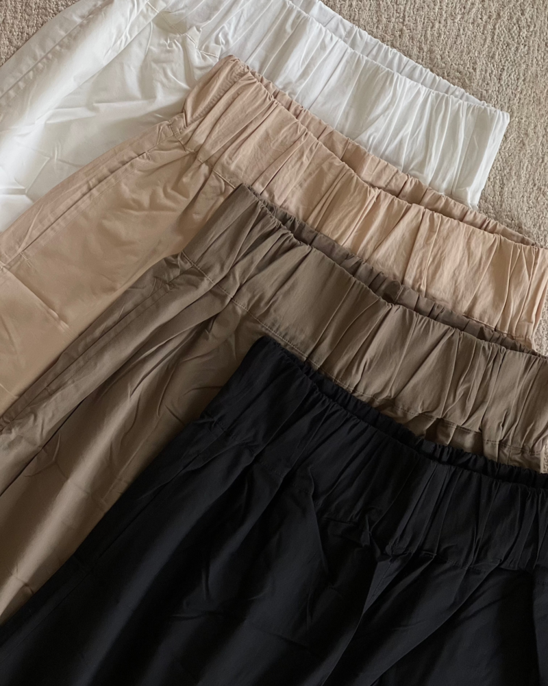 Honest Cotton Poplin Pant