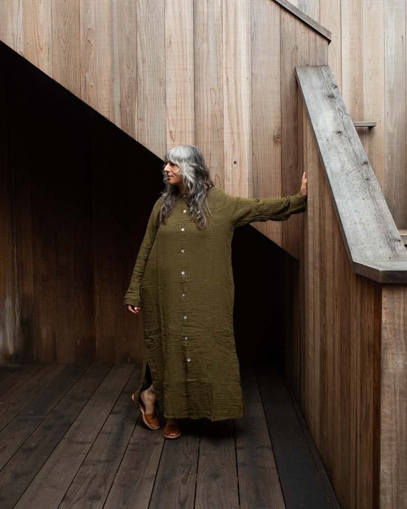 Honest Cotton Shell Shirt Dress