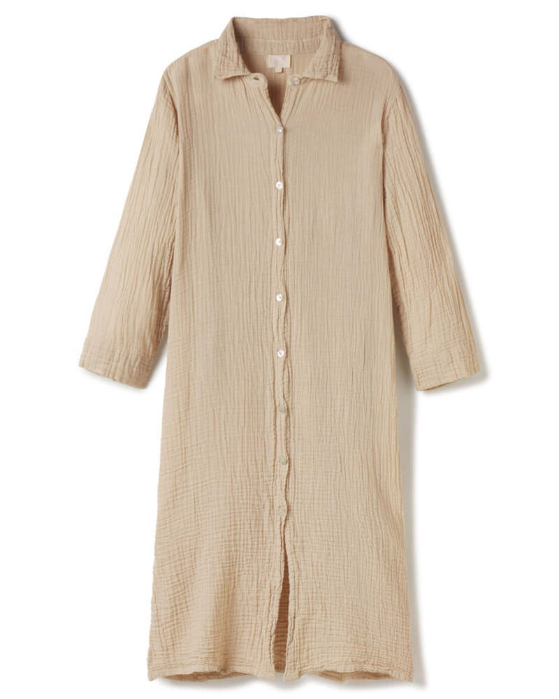 Honest Cotton Shell Shirt Dress
