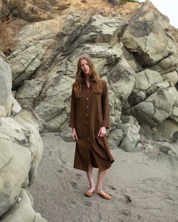 Honest Cotton Shell Shirt Dress