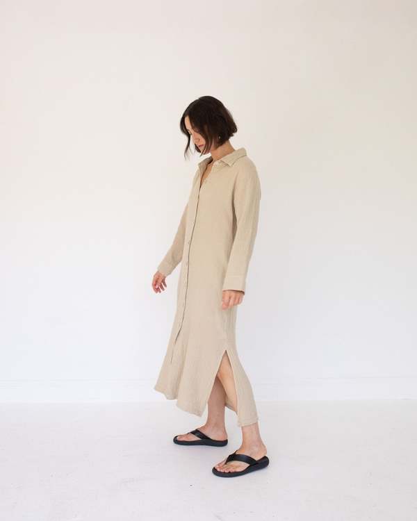 Honest Cotton Shell Shirt Dress